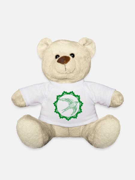 Vogel - Naturschutz Tierfreund - Teddy - Weiß