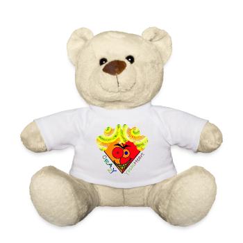 Crazy YoshiHeart - Edition 2 - The Crazy Heart - Teddy Bear - white - Front