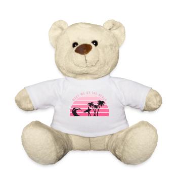 Meet me at the Beach - Teddy - Weiß - Vorne