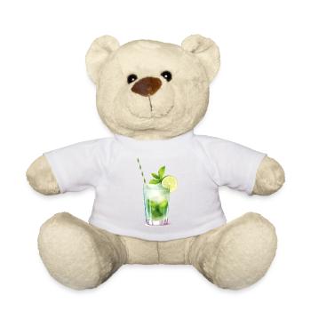 Mojito Cocktail Longdrink - Teddy - Weiß - Vorne