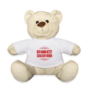 schlechter Zeitpunkt - Teddy - Weiß - Vorne