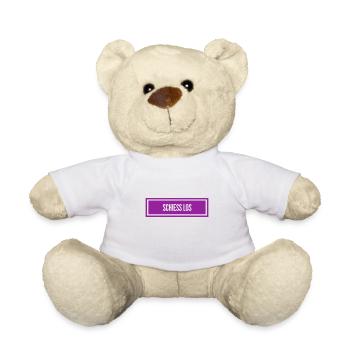 raus damit - Teddy - Weiß - Vorne