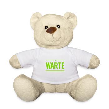 hör auf - Teddy - Weiß - Vorne