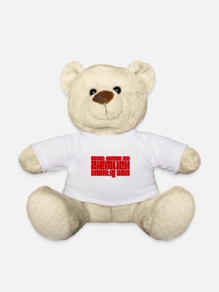 unartig ist mein Ding - Teddy - Weiß
