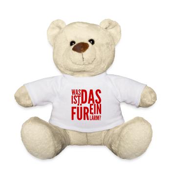 was ist das für ein Lärm? - Teddy - Weiß - Vorne