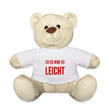 viel zu leicht - Teddy - Weiß - Vorne