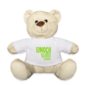 das ist nicht zu glauben - Teddy - Weiß - Vorne