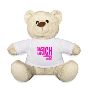 kenn ich schon - Teddy - Weiß - Vorne