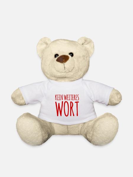sei leise - Teddy - Weiß