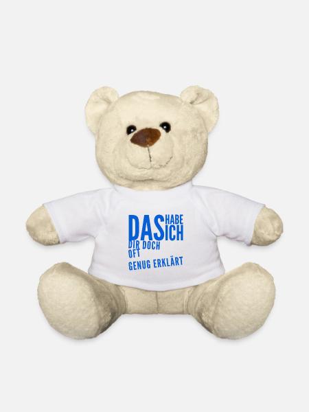 keine Lust mehr - Teddy - Weiß
