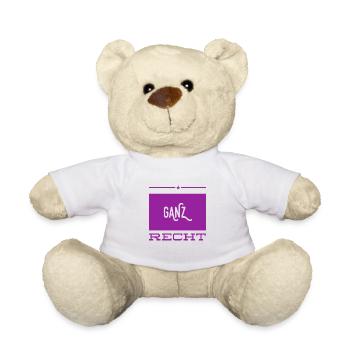 das stimmt - Teddy - Weiß - Vorne