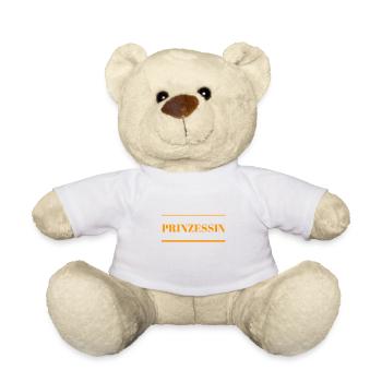 ich fühle mich wie eine Prinzessin - Teddy - Weiß - Vorne