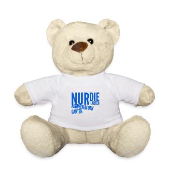 ab in den Garten - Teddy - Weiß - Vorne