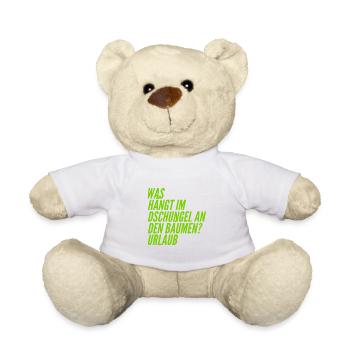 C’est ce qu’on appelle un jour férié - Nounours - blanc - Devant