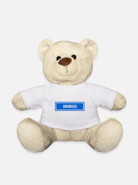 wie lustig - Teddy - Weiß