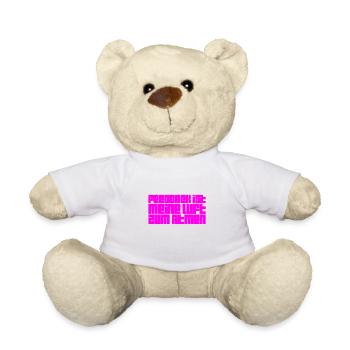 ich liebe Feedback - Teddy - Weiß - Vorne