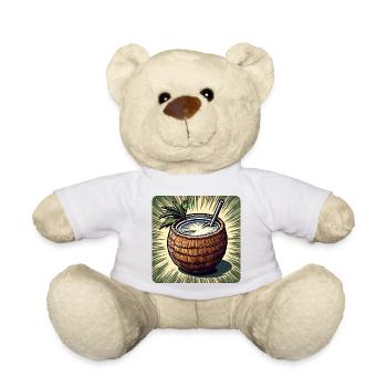 Cocktail / Bar / Mixing / Drink / Exotic / Club - Teddy Bear - white - Front