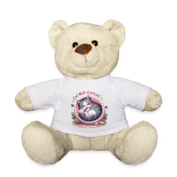 Cat Nap Expert - drôle de tenue de chat ! - Nounours - blanc - Devant