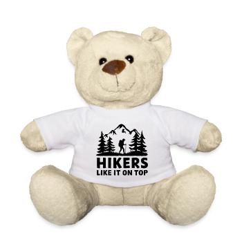 Wanderer Naturfreunde Bergen Wald Outdoor - Teddy - Weiß - Vorne