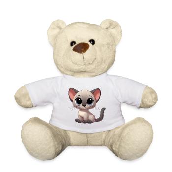 siamois 12 - Nounours - blanc - Devant