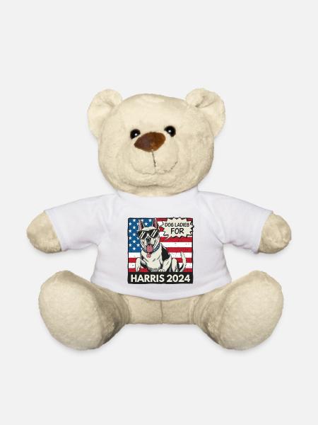 Dog Ladies For Kamala Harris 2024 USA Amerika - Teddy - Weiß