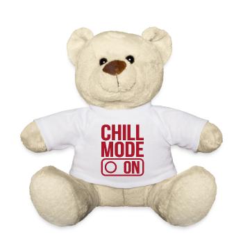 Mode détente sur Relax Relax - Nounours - blanc - Devant