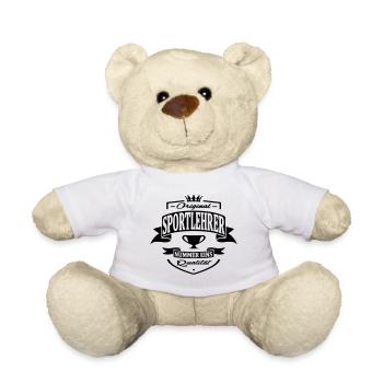 sportlehrer - Teddy - Weiß - Vorne