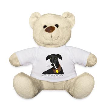 Galgo - Teddy Bear - white - Front