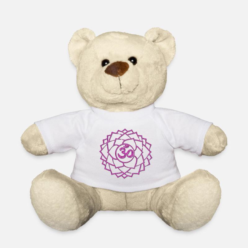 CHAKRA CROWN CHAKRA SAHASRARA - Teddy Bear - white