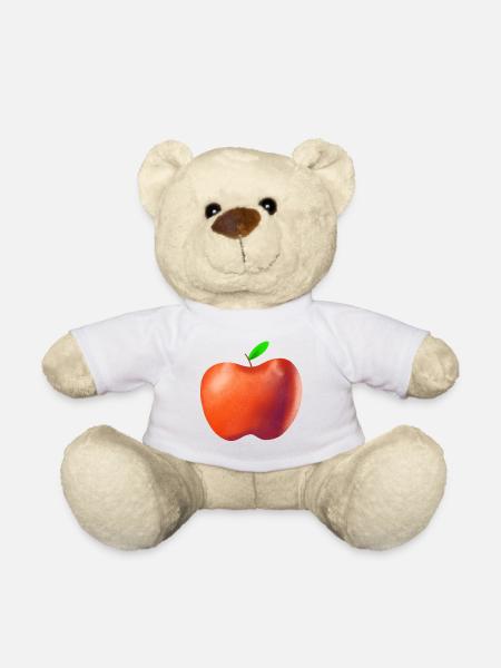Wunderschöner Apfel - Teddy - Weiß