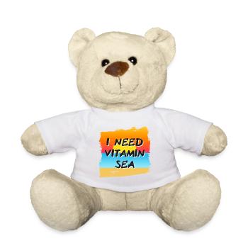 I need vitamin sea - Teddy Bear - white - Front