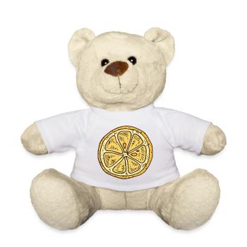 Citron Citron boisson fraîche juteuse boisson - Nounours - blanc - Devant