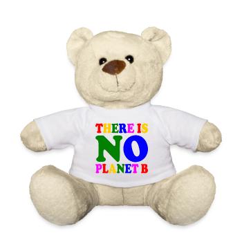 There is no planet b - Teddy - Weiß - Vorne