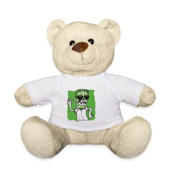 Zombie cool - Nounours - blanc - Devant