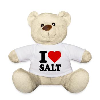 I love salt - Teddy - Weiß - Vorne