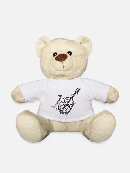 Violine - Violinist - Teddy - Weiß