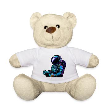 Gamer Astronaut - Teddy - Weiß - Vorne