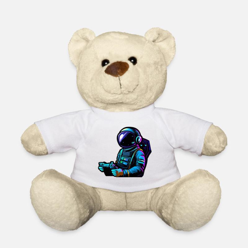 Gamer Astronaut - Teddy - Weiß