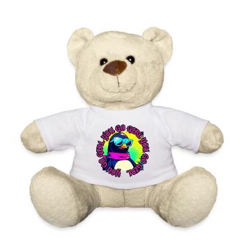 Du gehst, Mädchen! - Teddy - Weiß - Vorne
