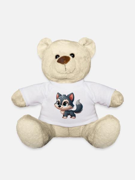 wolf 3 - Nounours - blanc
