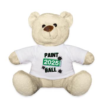 Paintball Spieler Team Turnier Mannschaft in 2025 - Teddy - Weiß - Vorne