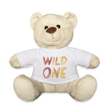 Wild One - Sun-color lifestyle - Teddy Bear - white - Front