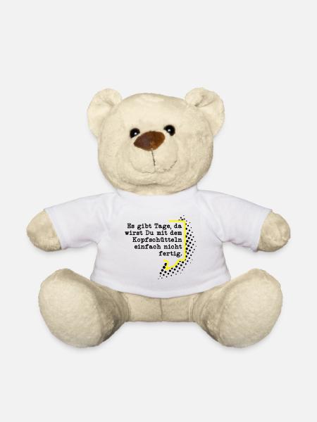 Es gibt Tage - Teddy - Weiß