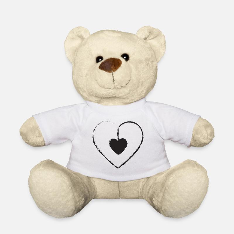 HEARTS 15 - Teddy - Weiß