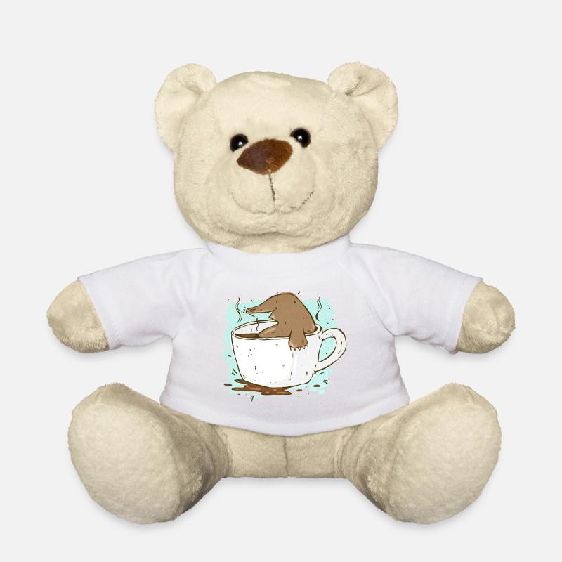 Coffee mole - Nounours - blanc