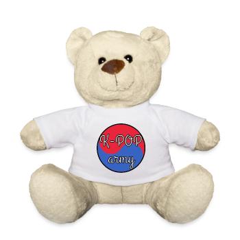 K POP Army - Teddy - Weiß - Vorne