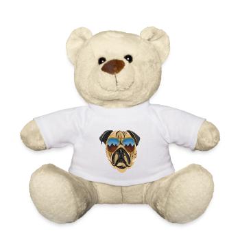 cooler-Hund Design - Teddy - Weiß - Vorne