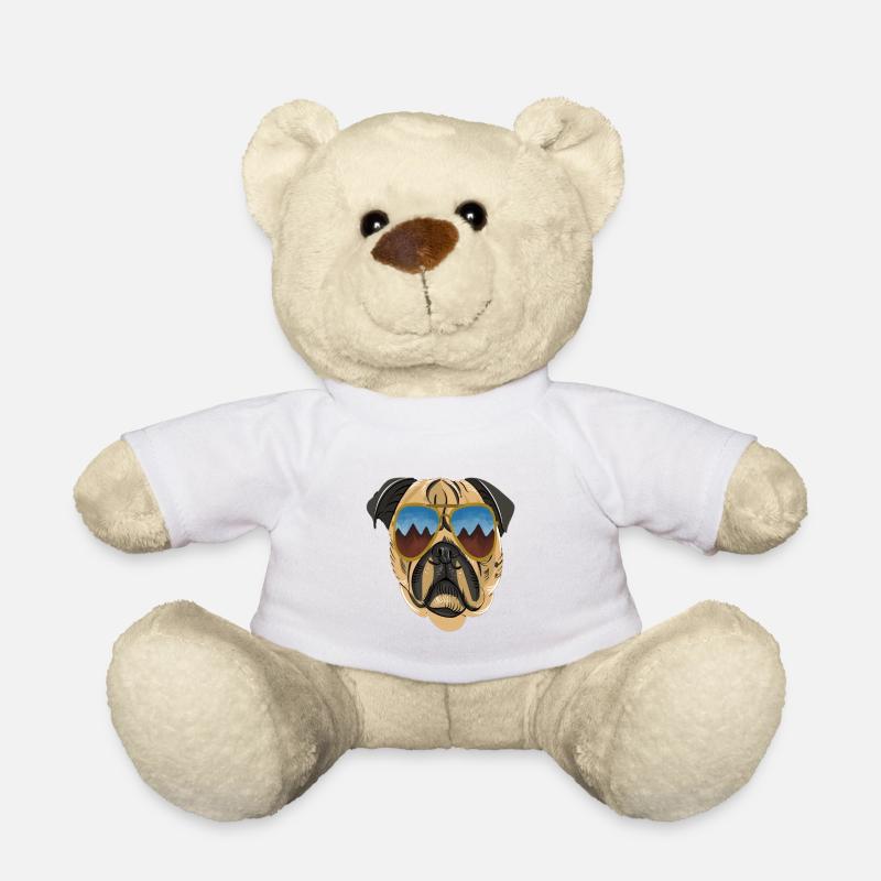 cool dog design - Teddy Bear - white