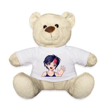Hello how are you? - Teddy Bear - white - Front