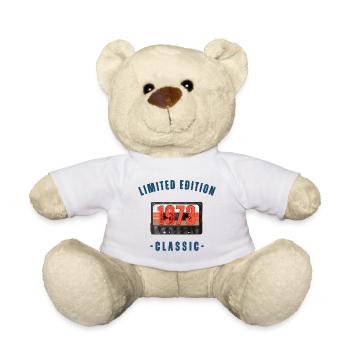 Édition limitée 1973 anniversaire rétro - Nounours - blanc - Devant